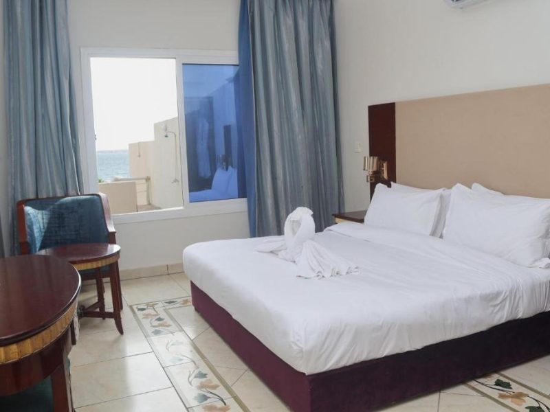 شاليه من غرفة نوم واحدة بشاطئ خاص – منتجع رضوى الرمادة